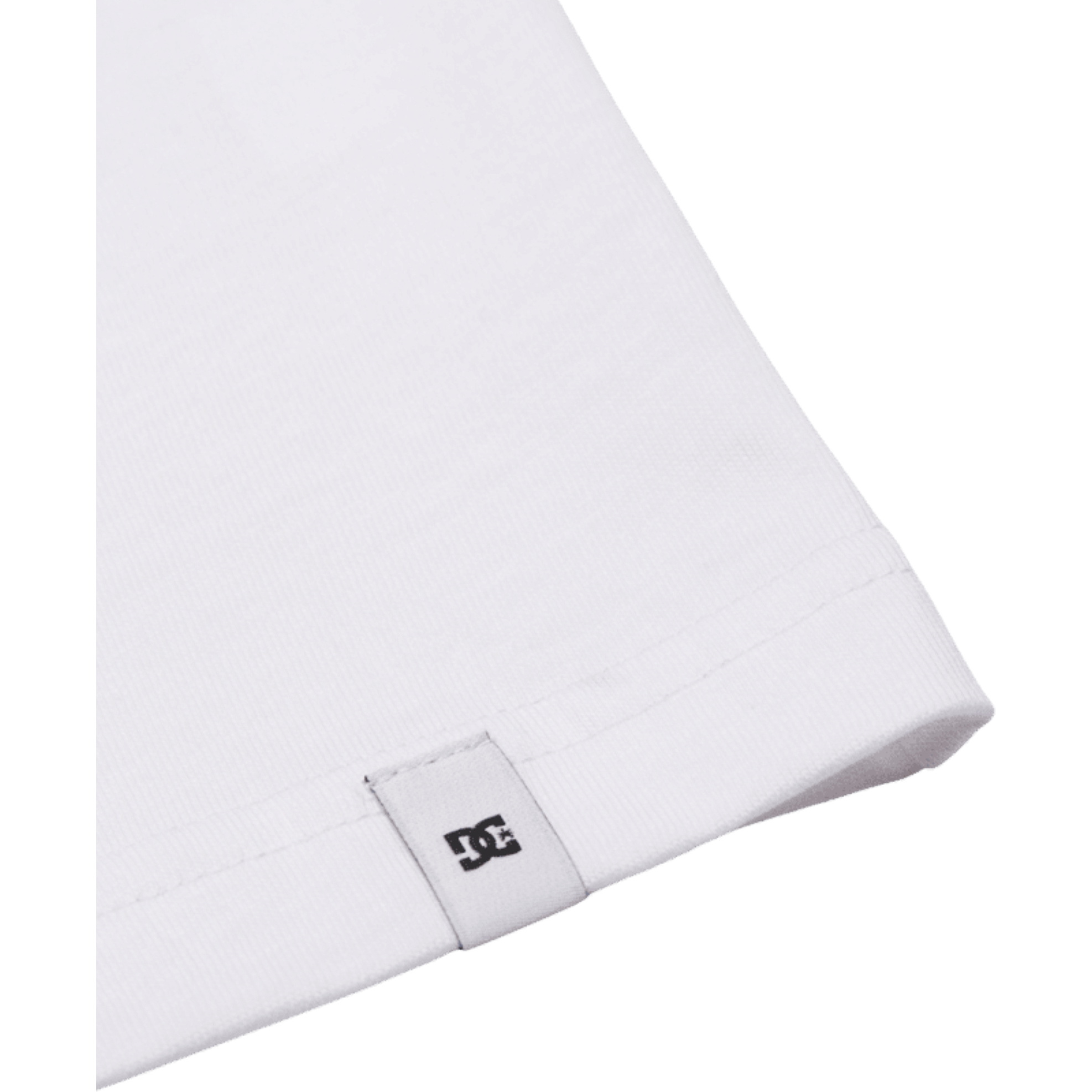 2026 DC Shoes Mens DC Star Filled T-Shirt EDYZT04503 - White